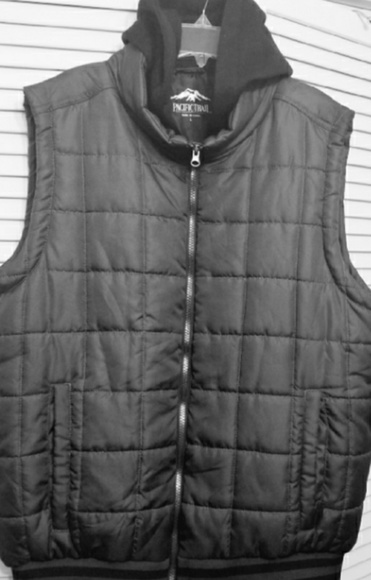 MEN HOODIE  VEST - Picture 2 of 4